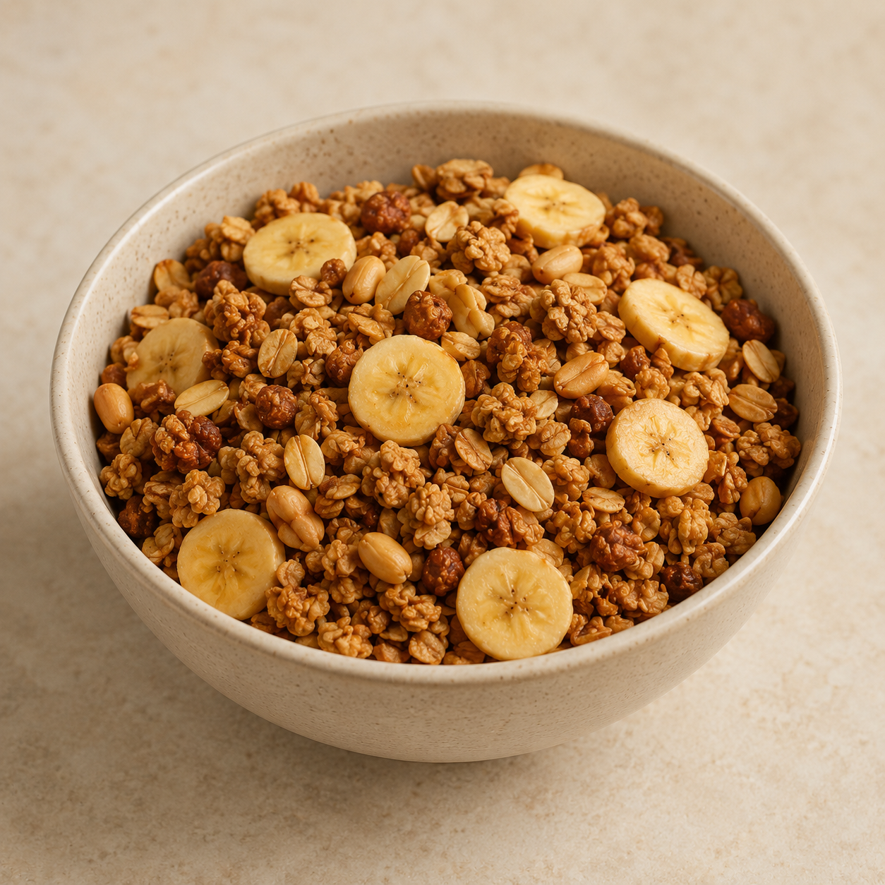 Ristha's Peanut Butter and Banana Granola - gluten free wholesome snack