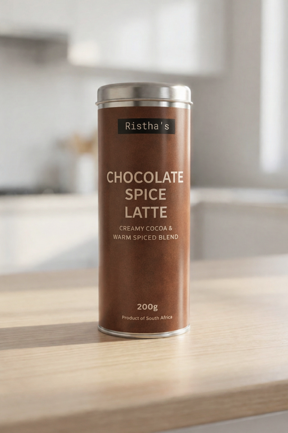 Ristha's Chocolate Spice Latte - handcrafted cacao spice wellness blend
